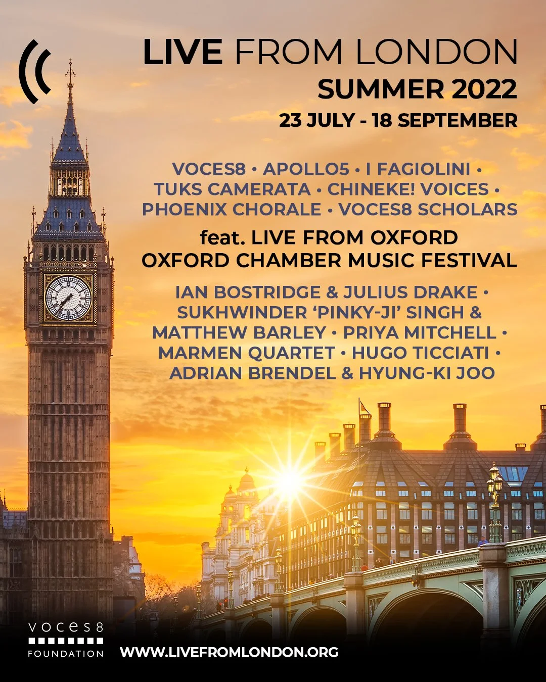Summer 2022 — LIVE From London